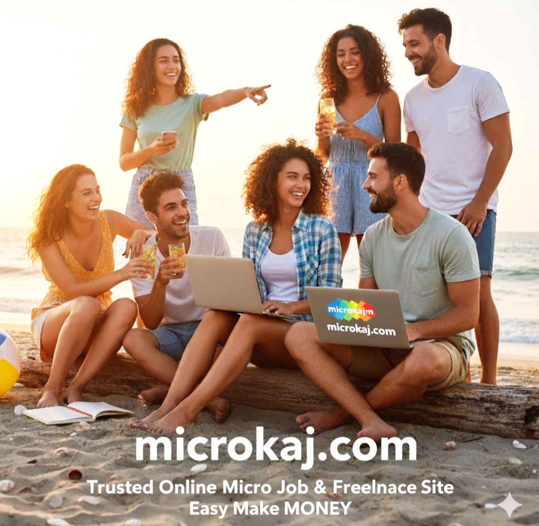 Freelancer working on laptop